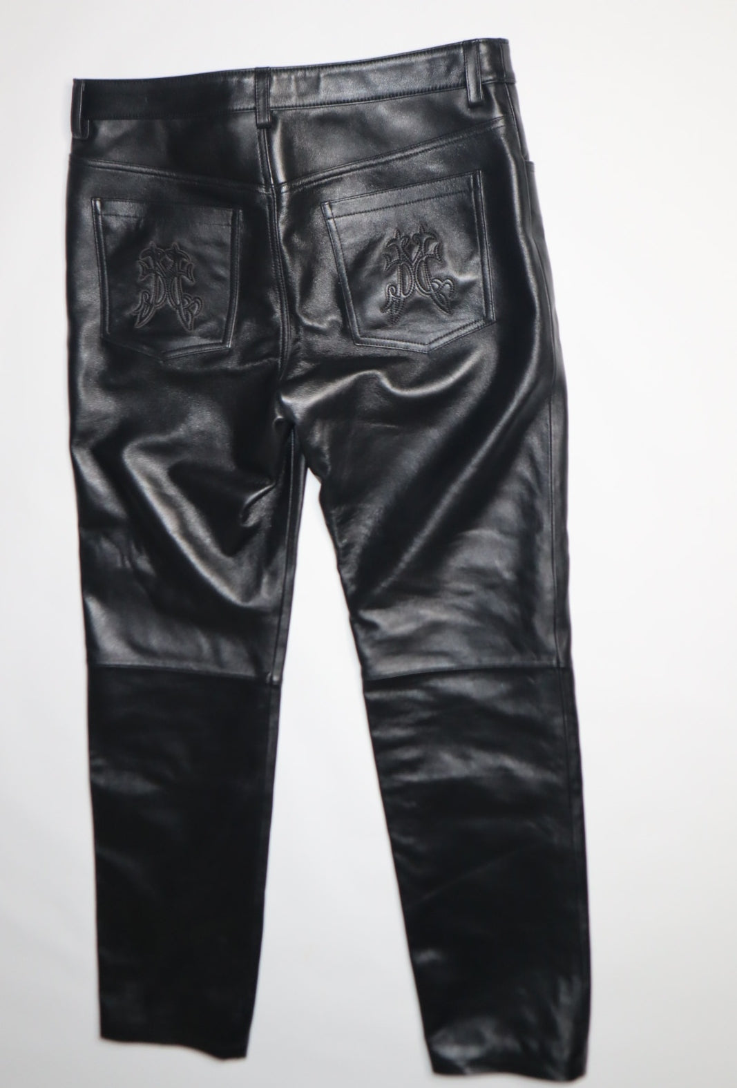 CLEVE DE’ MARTE Signature Lamb Skin pants